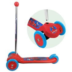 MARVEL COMICS MARVEL Spider-Man Tristopenjski skuter za otroke, protizdrsni, zložljiv, do 20 kg
