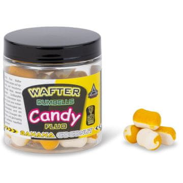 Anaconda wafter dumbells Candy fluo kokos-banana 16x20mm 90g