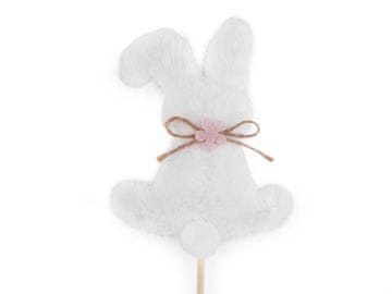 Plišasti zajček - bel