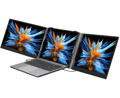 Blackview DCM6 dvojni zaslon / monitor za prenosnik, 35 cm (14), Full HD, 60Hz, IPS, črni