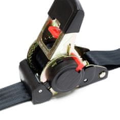 Wiltec Avtomatski zložljiv 50mm povezovalni trak – gurtna 3m