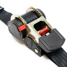 Wiltec Avtomatski zložljiv 50mm povezovalni trak – gurtna 3m