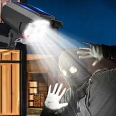 Verkgroup Solarna lažna kamera z SMD LED svetilko + senzor gibanja in upravljalec