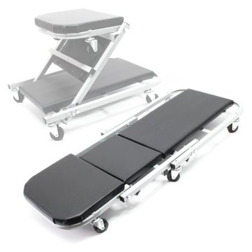 Wiltec Zložljiv voziček za pregled podvozja vozil – za mehanične delavnice