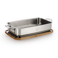 Lagostina Patrimonio pekač za lazanjo s pokrovom, 35x22 cm (11193050835)