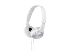Sony Žične naglavne slušalke MDR-ZX310, bela