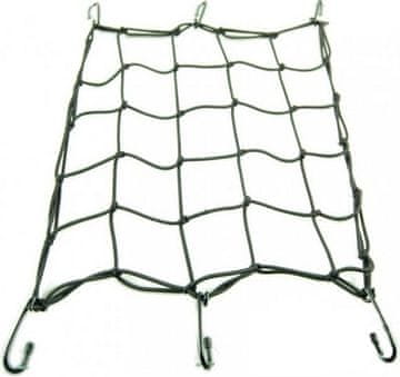 shumee BLACK CARGO NET motoristične pajkove kljuke