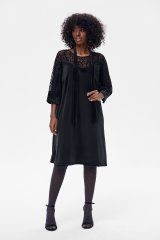 shumee Juli črna obleka 36/38