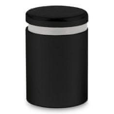 shumee Aluminijast nosilec (distančnik) (mat črn) - 25x25