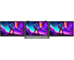 Blackview DCM8 dvojni zaslon / monitor za prenosnik, 39cm (15.3), FullHD, 60Hz, IPS, črn