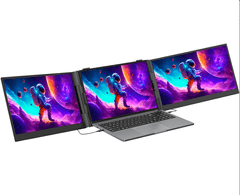 Blackview DCM8 dvojni zaslon / monitor za prenosnik, 39cm (15.3), FullHD, 60Hz, IPS, črn