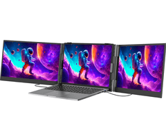 Blackview DCM8 dvojni zaslon / monitor za prenosnik, 39cm (15.3), FullHD, 60Hz, IPS, črn