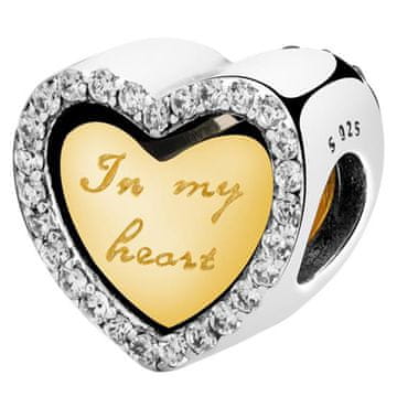 shumee Srebrni obeski z dvojnim srcem. Dva srca, napis v obliki srca SREBRO 925