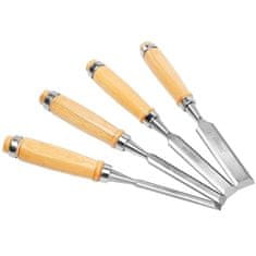 Beast Defense Set lesenih dlet za rezbarjenje 4 delni set 6-24mm