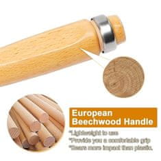 Beast Defense Set lesenih dlet za rezbarjenje 4 delni set 6-24mm