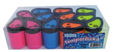 shumee dvojni ostrilec 12 kosov s posodo | 5743