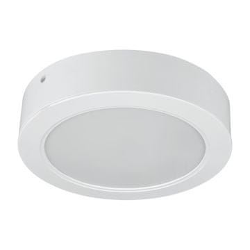 shumee LED stropna svetilka za kopalnico 18W 2v1, nadgradna/vgradna, okrogla, bela, IP54 DPM