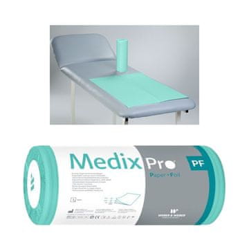 shumee Higienski vložki v roli 50 cm x 50 cm, zeleni, folija podlaga 54 g MedixPro 40 kosov