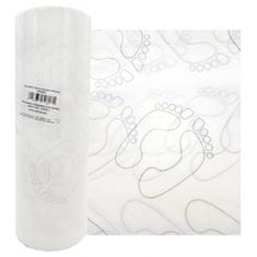 shumee Blazinica za stopala za enkratno uporabo, podloga za podiatrijo v roli, vzorec za stopala, 100 kosov.