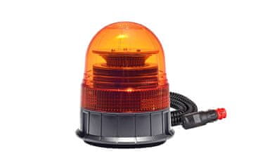 AMIO Utripajoča opozorilna lučka 39 LED magnet R65 R10 12V 24V W02m AMIO-02300