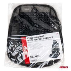 shumee Ventilirane perle za sedežno preprogo z oporo za hrbet za avto AMIO-03645