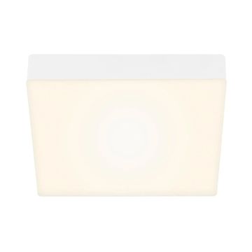 BRILONER Kvadratna LED stropna svetilka 16W bela 21cm za kuhinjo, spalnico, hodnik