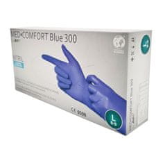 AMPri Nitrilne rokavice L modre Blue 300 100 kosov v kartonu 10 kosov