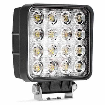 AMIO Halogenska LED reflektor delovna svetilka AWL05 16 LED 12V 24V AMIO-01700
