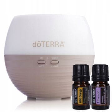 shumee doTERRA PETAL 2.0 VLAŽILEC ZRAKA Z ETERIČNIM OLJEM + OLJA