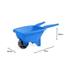 shumee Wader 74501 - Modra peščena samokolnica