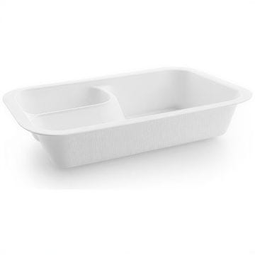 shumee Posoda iz sladkornega trsa + pomaka 360 ml, 19 x 13 x 3,5 cm, serija "3", 50 kosov.