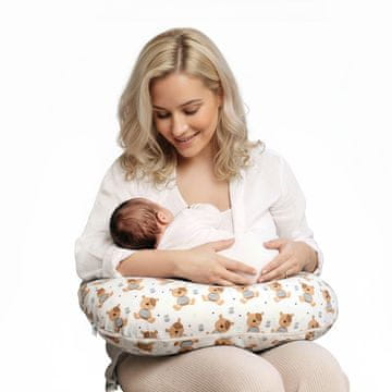 shumee Majhna blazina za dojenje z medvedkom
