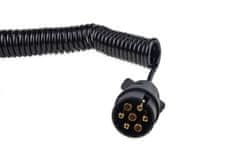AMIO Spiralni električni kabel s 7 PIN vtiči 12V 6 m AMIO-02390