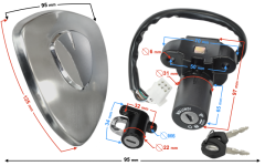 shumee Stikalo za vžig motorja Classic 125