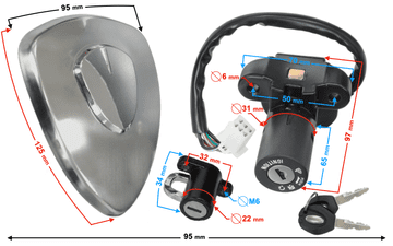shumee Stikalo za vžig motorja Classic 125