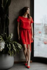 shumee Obleka z dvojnim krilom T374 temno modra XS