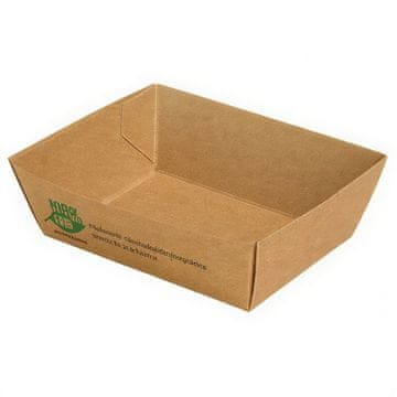 Papstar Globok pladenj za papir PURE 9 x 7 x 3,5 cm 80 kosov.