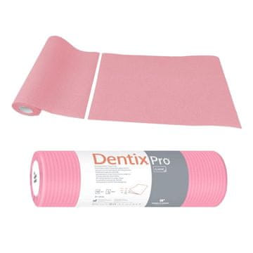 shumee Zobni prtički v roli 33 cm x 48 cm roza folija 54 g DentixPro 40 kosov