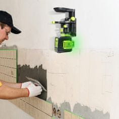 Huepar B03CG 12 linijski laserski nivelir avtomatski + kovček