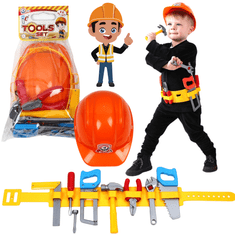 shumee KOMPLET ORODJA, PAS ZA ORODJE, GRADBENIŠTVO, ČELADA, POPRAVILO, GRADBENIŠTVO, ŠTEVILNI ŽEPI 4401