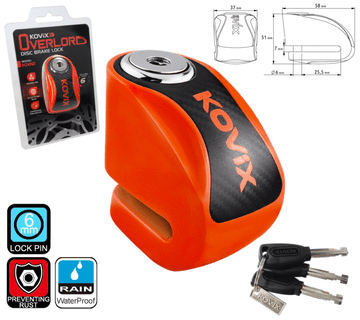 shumee Zavorni kolut KOVIX KNN1, fluorescentno oranžna