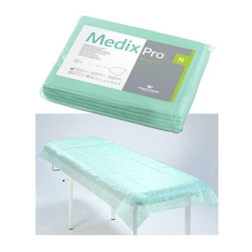 shumee Rjuhe za enkratno uporabo 80 cm x 210 cm zelene 20 g MedixPro 10 kosov