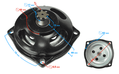 shumee Žepni zvonec sklopke za kolo