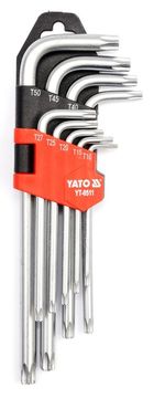 YATO Torx imbus ključi t10-t50, 9 kosov YT-0511 YATO
