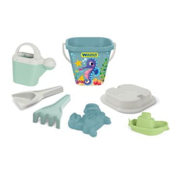 shumee Wader 43230 - komplet peskovnika RePlay Sea World, 7 kosov.