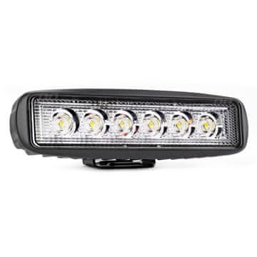 AMIO Halogenska LED delovna svetilka reflektor AWL01 6 LED 12V 24V AMIO-01612