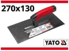 YATO Nerjaveča jeklena gladilka za omet 270x130 mm YT-5200