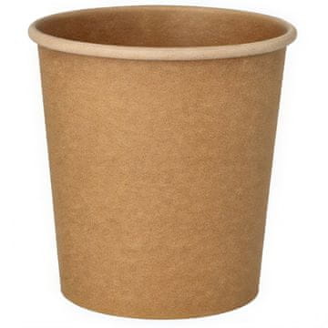 Papstar Papirnati lonček za juho 470 ml, premer 98 mm, višina 10 cm 25 kosov.