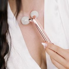 CRYSTALLOVE CRYSTALLOVE Komplet za lifting in oblikovanje obraza Clear quartz 3D - masažer za lifting in serum - omejena izdaja