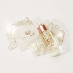 CRYSTALLOVE CRYSTALLOVE Komplet s kristaliziranim čistim kremenom - serum za obraz s kamnitim kristalom in masažno ploščo gua sha